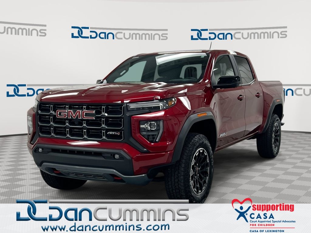 Volcanic Red Tintcoat 2026 GMC Canyon Pickup Truck Four-Wheel Drive 8-Speed Automatic