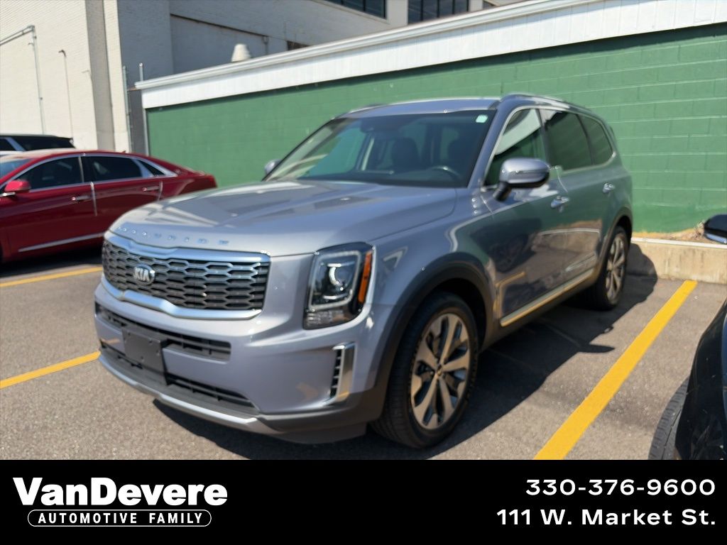 Everlasting Silver 2020 Kia Telluride S AWD SUV / Crossover All-Wheel Drive 8-Speed Automatic