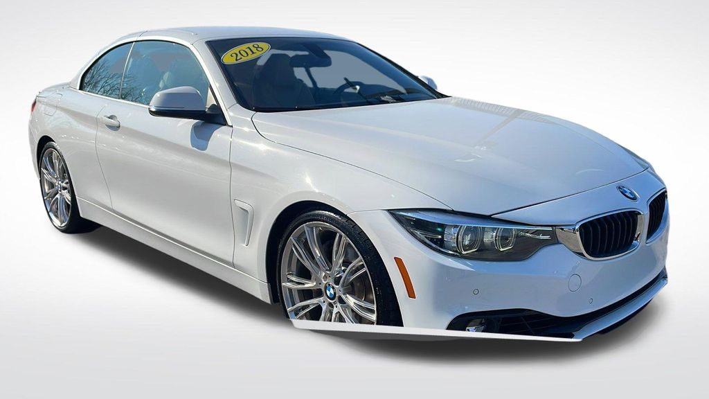 Alpine White 2018 BMW 4 Series 440i Convertible RWD Convertible Rear-Wheel Drive 8-Speed Automatic