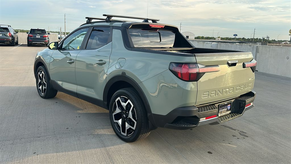 2023 Hyundai Santa Cruz Limited Green at Don McGill Toyota