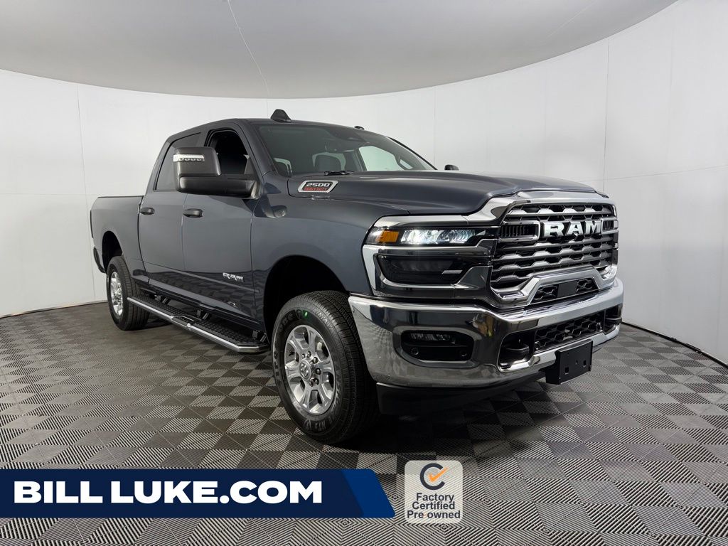 Forged Blue Metallic 2026 RAM 2500 Big Horn Crew Cab 4WD Pickup Truck Four-Wheel Drive 8-Speed Automatic