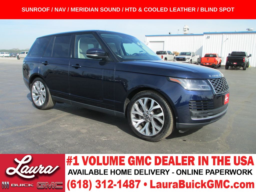 Portofino Blue Metallic 2021 Land Rover Range Rover SUV / Crossover All-Wheel Drive 8-Speed Automatic