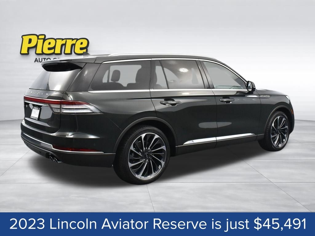 Green 2023 Lincoln Aviator Reserve RWD SUV / Crossover Rear-Wheel Drive Automatic