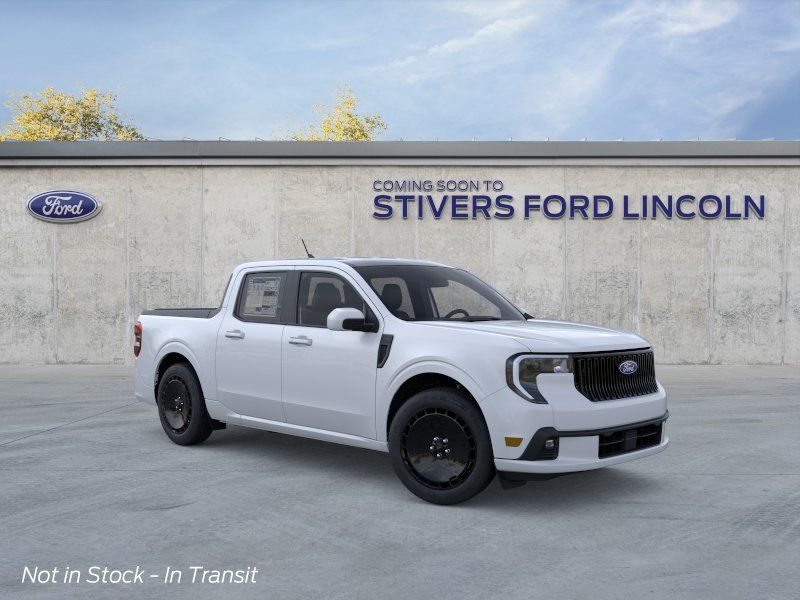 Space White Metallic 2026 Ford Maverick Pickup Truck All-Wheel Drive 7-Speed Automatic