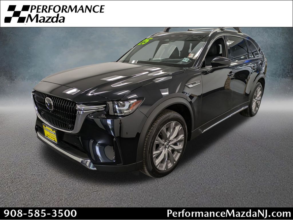 Jet Black Mica 2025 Mazda CX-90 3.3 Turbo Premium Plus AWD SUV / Crossover All-Wheel Drive 8-Speed Automatic