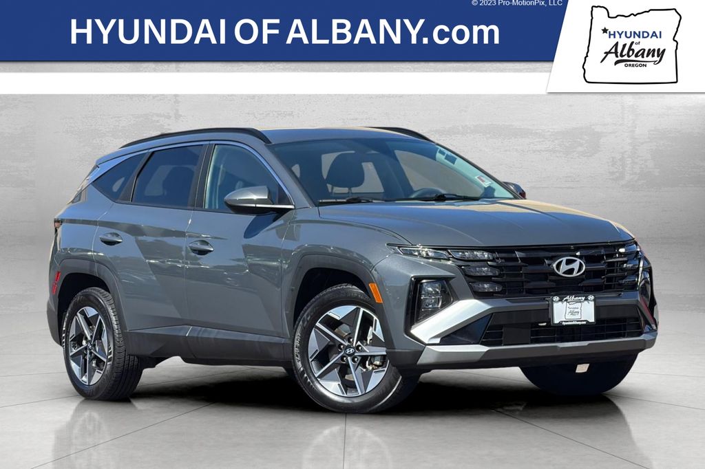 Ecotronic Gray 2025 Hyundai Tucson SUV / Crossover All-Wheel Drive 8-Speed Automatic