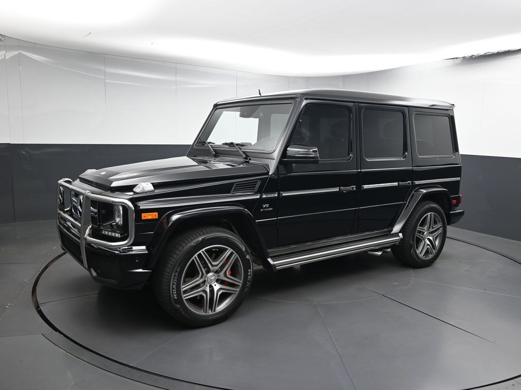 Black 2016 Mercedes-Benz G-Class G 63 AMG 4MATIC SUV / Crossover All-Wheel Drive 7-Speed Automatic