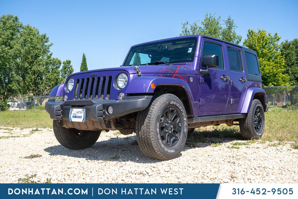 Xtreme Purple Pearl Coat 2016 Jeep Wrangler SUV / Crossover Four-Wheel Drive 6-Speed Manual