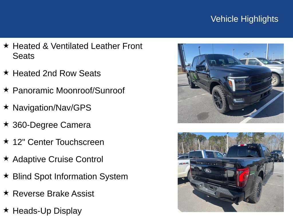 2025 Ford F-150 Platinum