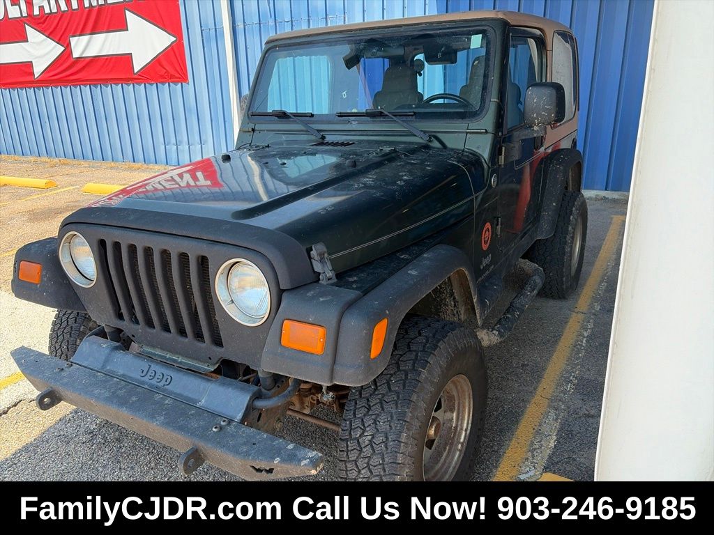 Green Metallic 2006 Jeep Wrangler SUV / Crossover Four-Wheel Drive 4-Speed Automatic