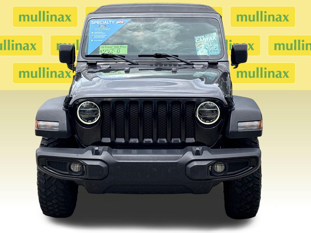 Used 2020 Gray Jeep Unlimited Sport image 15