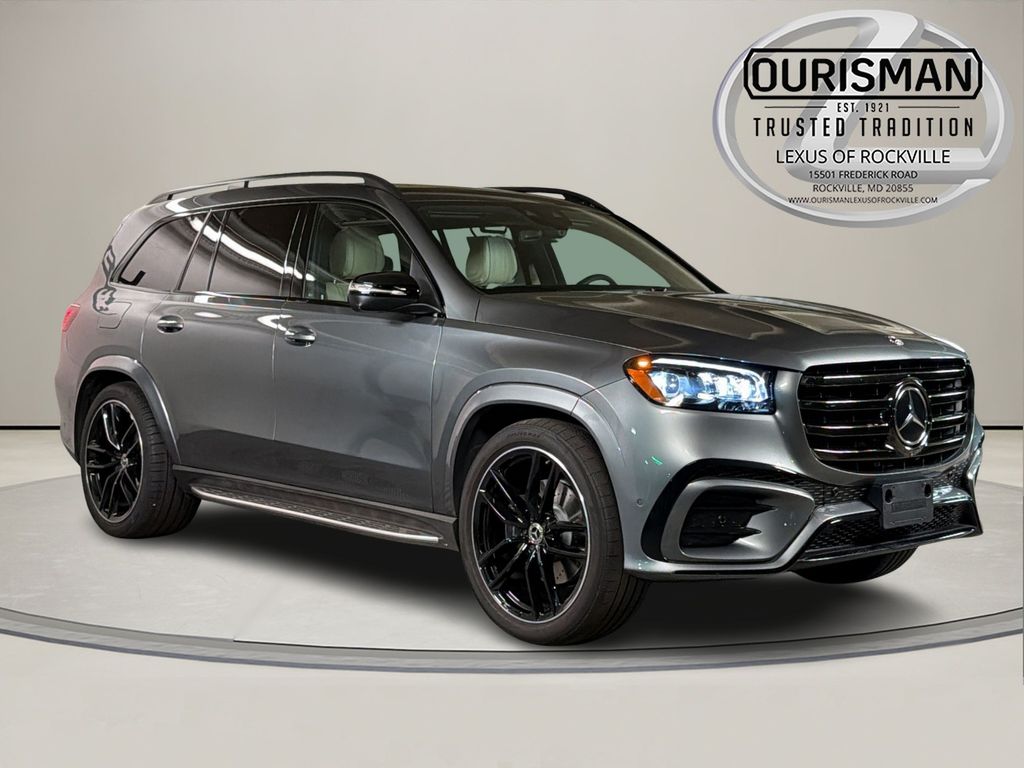 Selenite Gray Metallic 2025 Mercedes-Benz GLS SUV / Crossover All-Wheel Drive 9-Speed Automatic