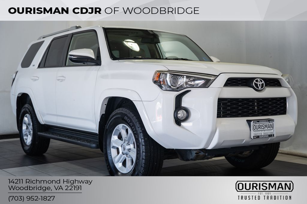Super White 2014 Toyota 4Runner SR5 Premium 4WD SUV / Crossover Four-Wheel Drive 5-Speed Automatic Overdrive