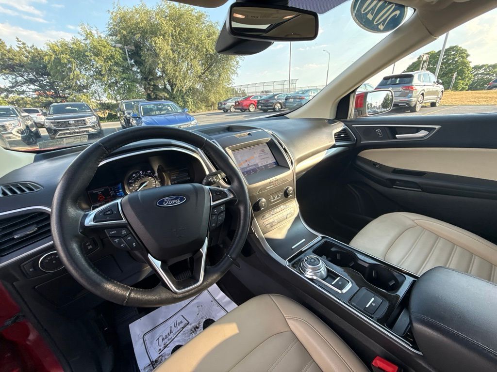 2020 Ford Edge SEL Red at Grove City Ford