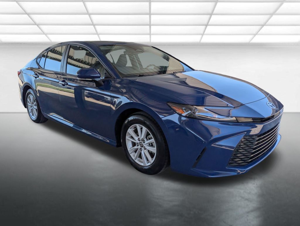 Reservoir Blue 2025 Toyota Camry Sedan Front-Wheel Drive Continuously Variable Transmission