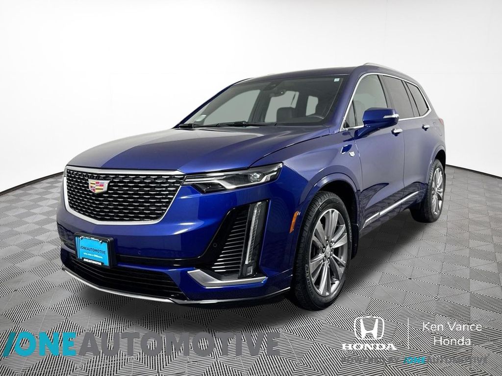 Opulent Blue Metallic 2024 Cadillac XT6 Premium Luxury AWD SUV / Crossover Four-Wheel Drive 9-Speed Automatic