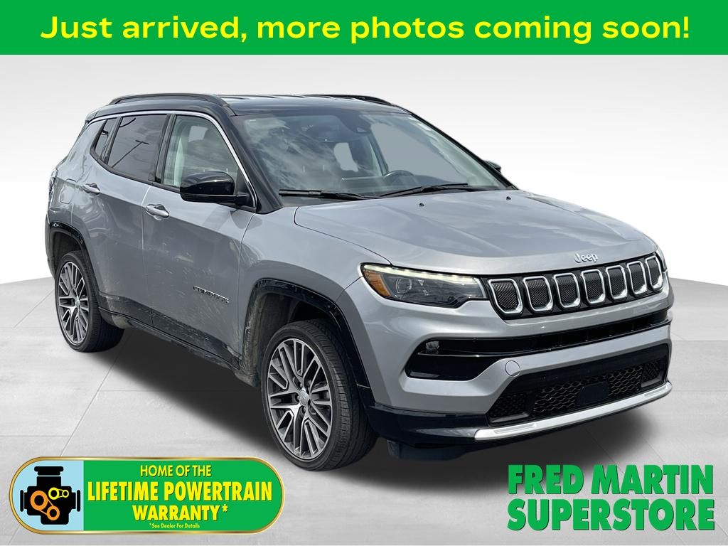 used 2022 Jeep Compass car, priced at $23,000