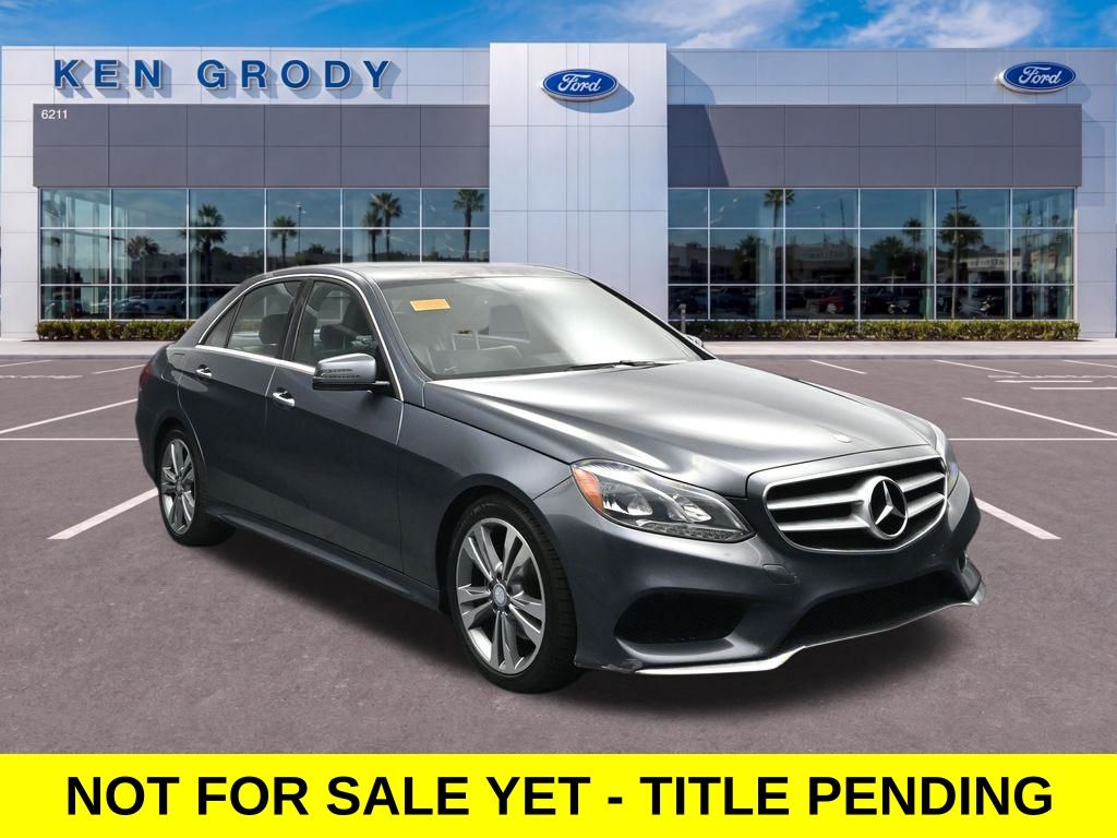 Steel Gray Metallic 2014 Mercedes-Benz E-Class Sedan 7-Speed Automatic