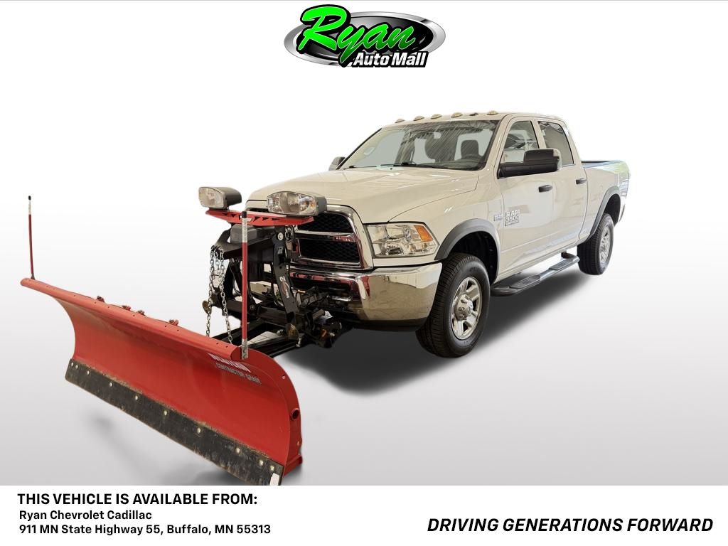 Bright White Clearcoat 2017 RAM 3500 Pickup Truck Four-Wheel Drive 6-Speed Automatic
