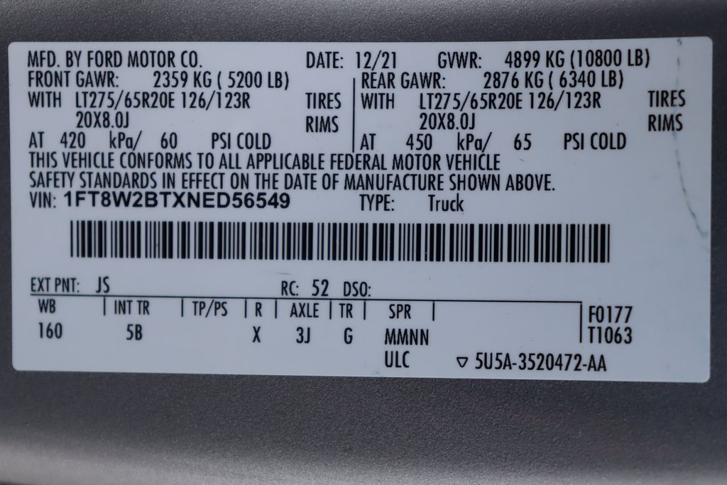 2022 Ford F-250 Lariat 17