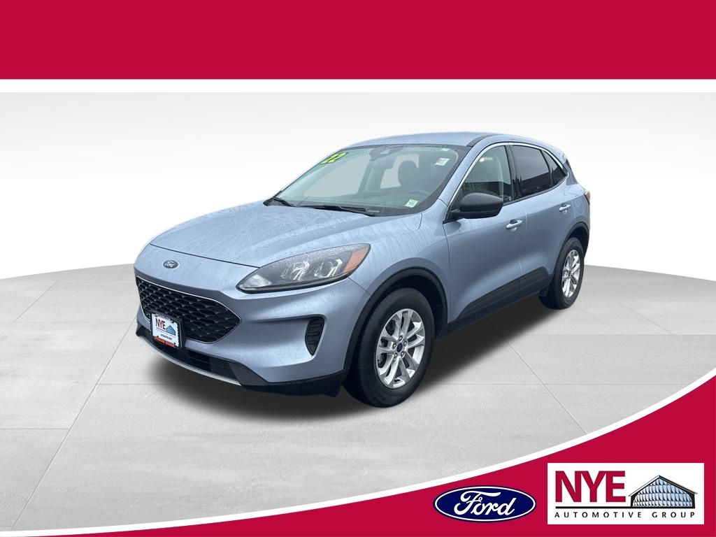 Iced Blue Silver Metallic 2022 Ford Escape SE AWD SUV / Crossover All-Wheel Drive 8-Speed Automatic