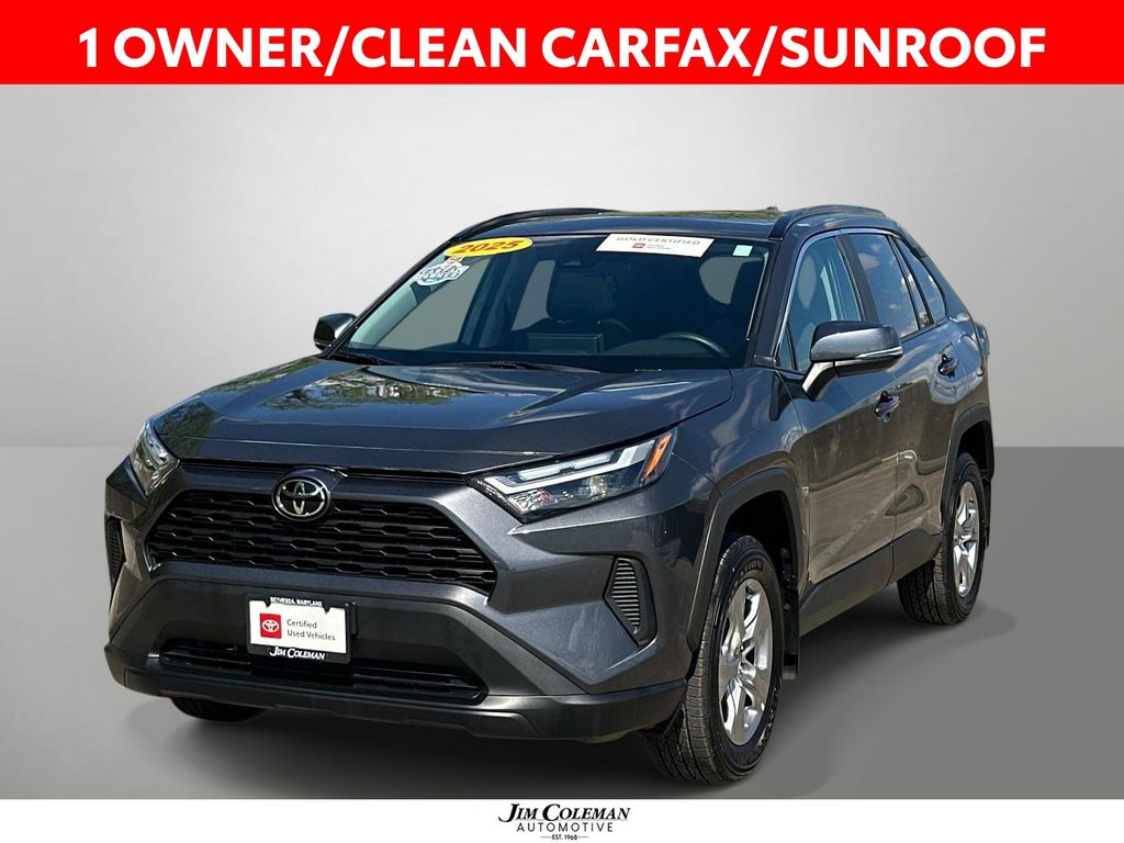 Magnetic Gray Metallic 2025 Toyota RAV4 XLE AWD SUV / Crossover All-Wheel Drive 8-Speed Automatic