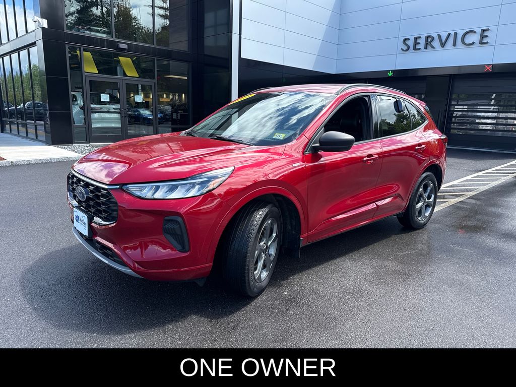 Red Metallic 2024 Ford Escape SUV / Crossover All-Wheel Drive 8-Speed Automatic