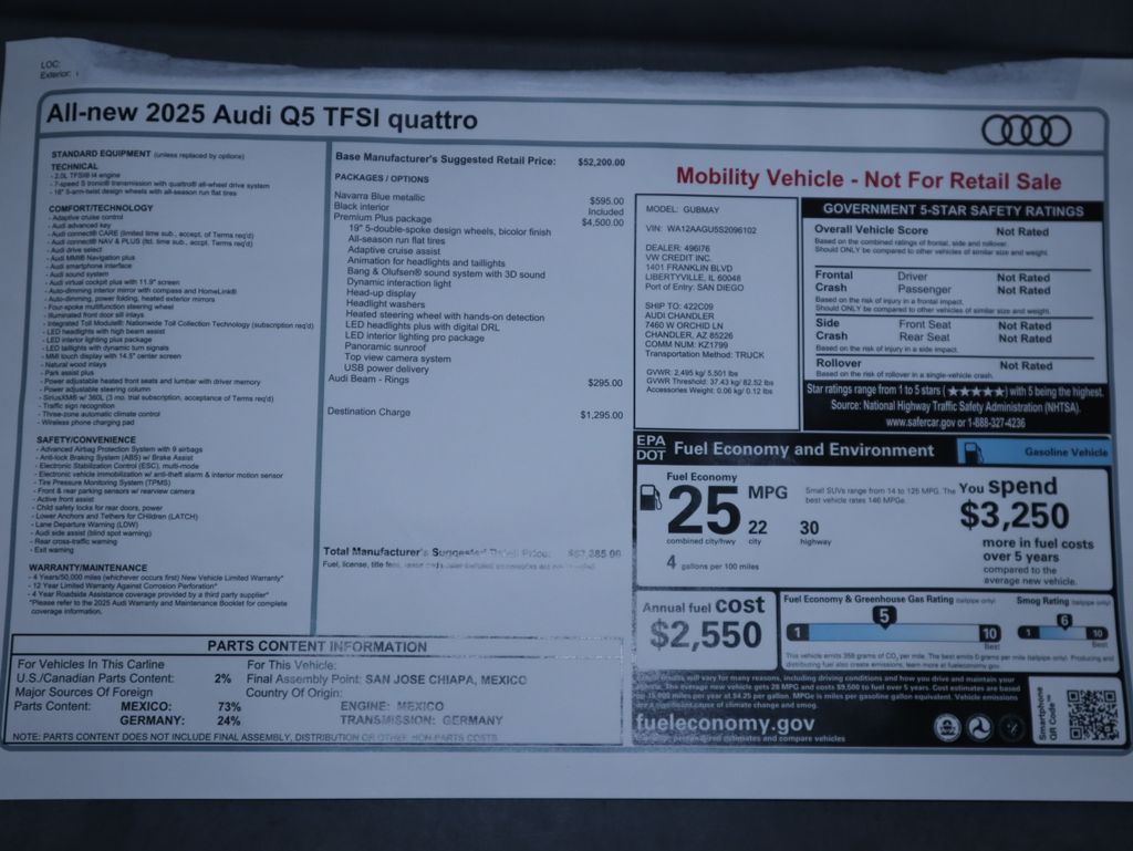 Thumbnail: 2025 Audi Q5 - 9