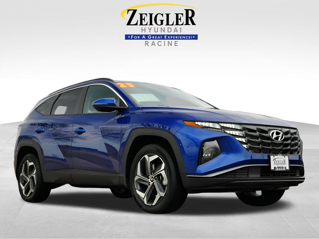 Intense Blue 2023 Hyundai Tucson SEL AWD SUV / Crossover All-Wheel Drive 8-Speed Automatic