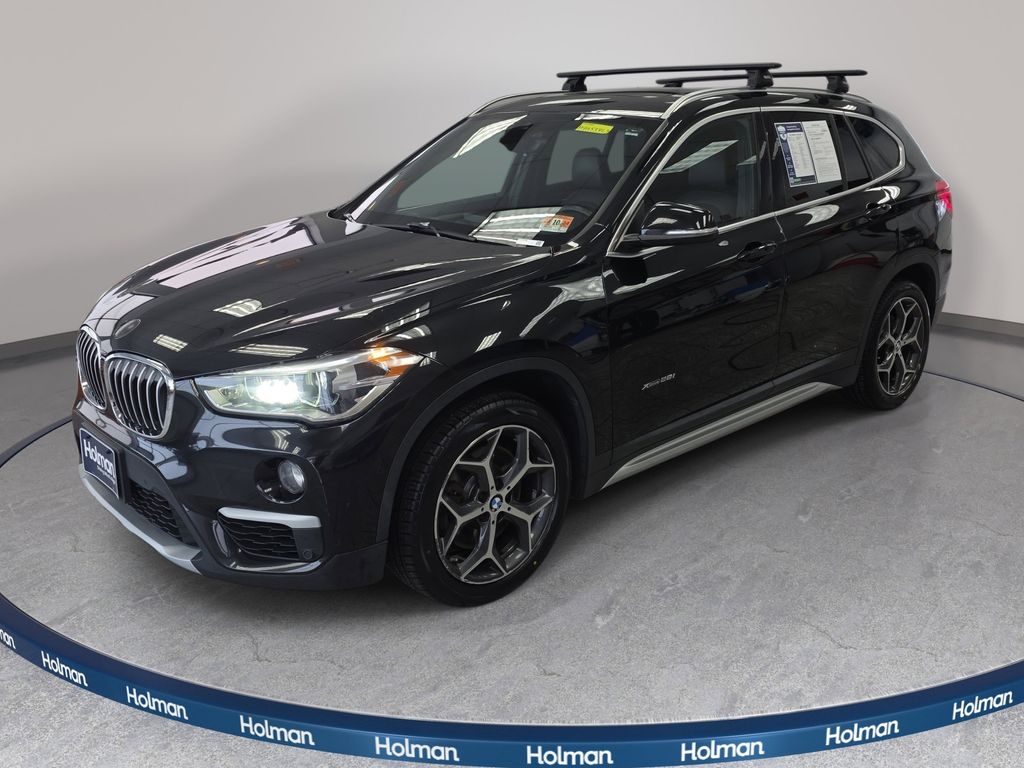 Black Sapphire Metallic 2017 BMW X1 xDrive28i AWD SUV / Crossover All-Wheel Drive 8-Speed Automatic