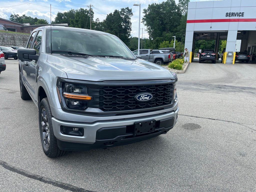 Silver Metallic 2026 Ford F-150 Pickup Truck Four-Wheel Drive Automatic