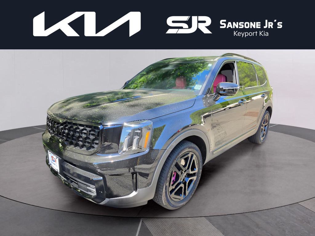 Ebony Black 2025 Kia Telluride SUV / Crossover All-Wheel Drive 8-Speed Automatic