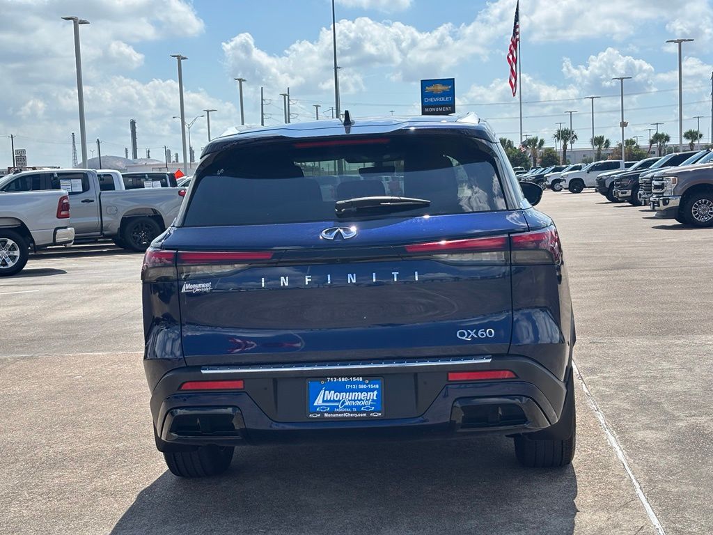 2023 INFINITI QX60 LUXE Blue at Westside Lexus