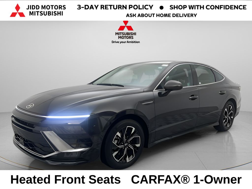 Carbon Blue 2025 Hyundai Sonata SEL FWD Sedan Front-Wheel Drive 8-Speed Automatic