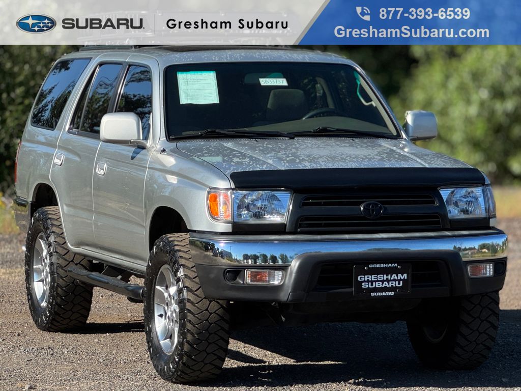 Silver 1999 Toyota 4Runner SUV / Crossover Four-Wheel Drive 4-Speed Automatic