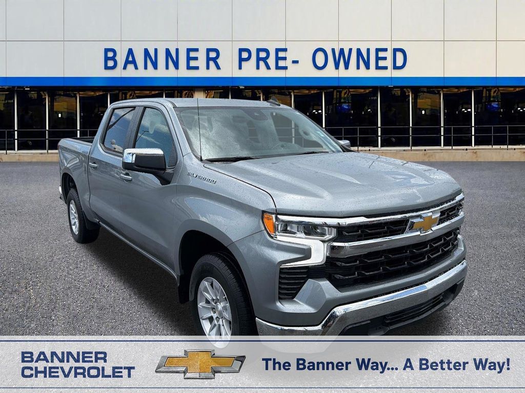 Sterling Gray Metallic 2025 Chevrolet Silverado 1500 Pickup Truck 4X2 Automatic