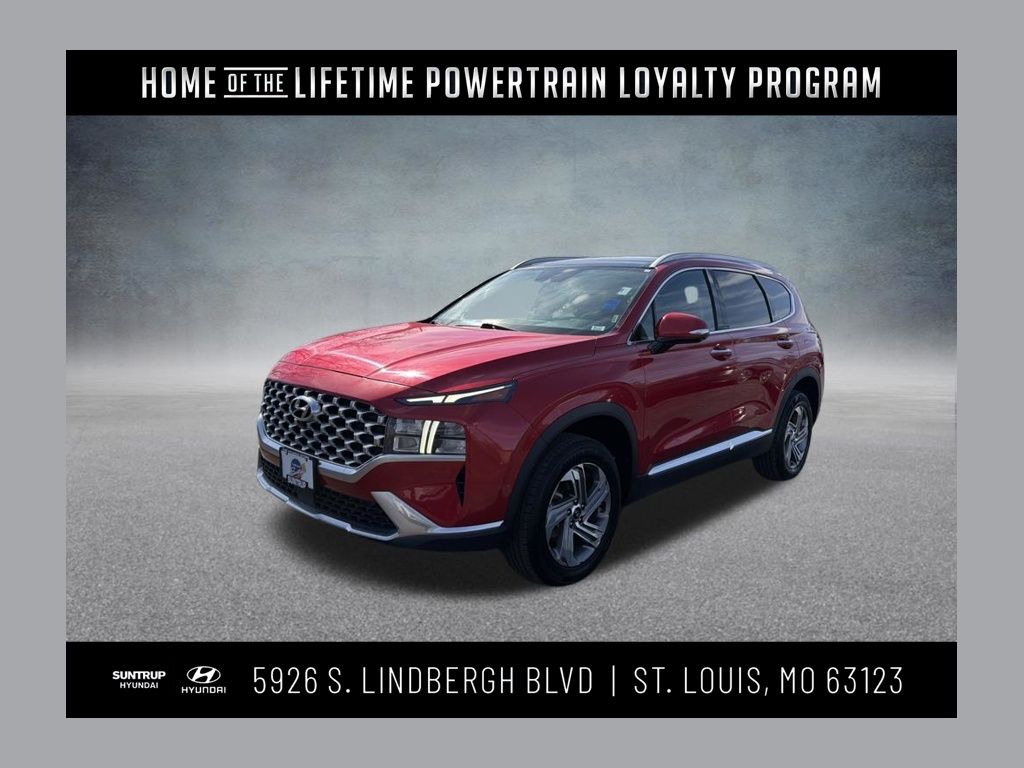 Calypso Red 2023 Hyundai Santa Fe SEL AWD SUV / Crossover All-Wheel Drive 8-Speed Automatic