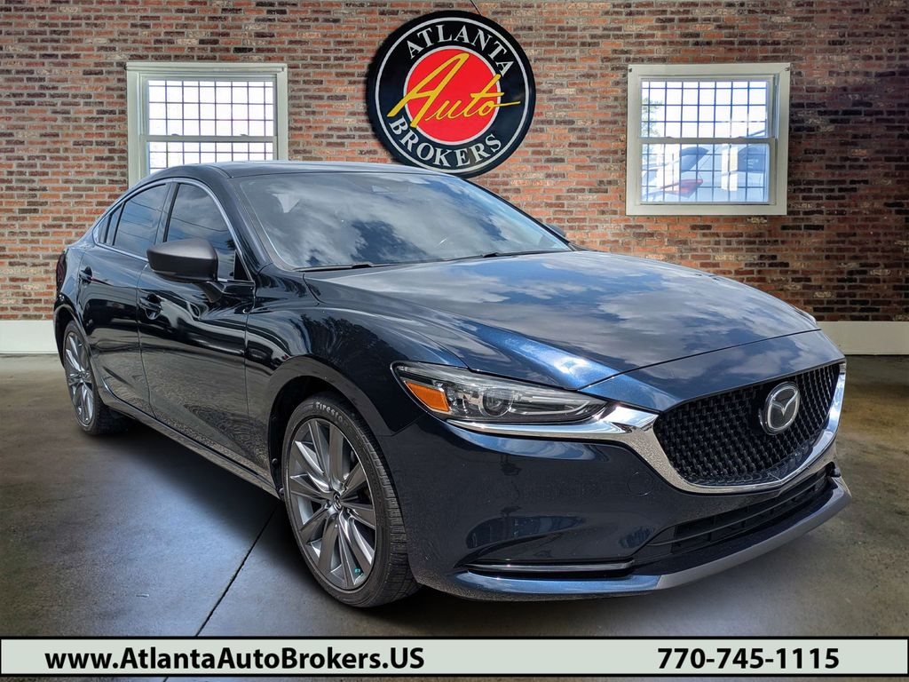 Deep Crystal Blue Mica 2021 Mazda MAZDA6 Touring FWD Sedan Front-Wheel Drive 6-Speed Automatic