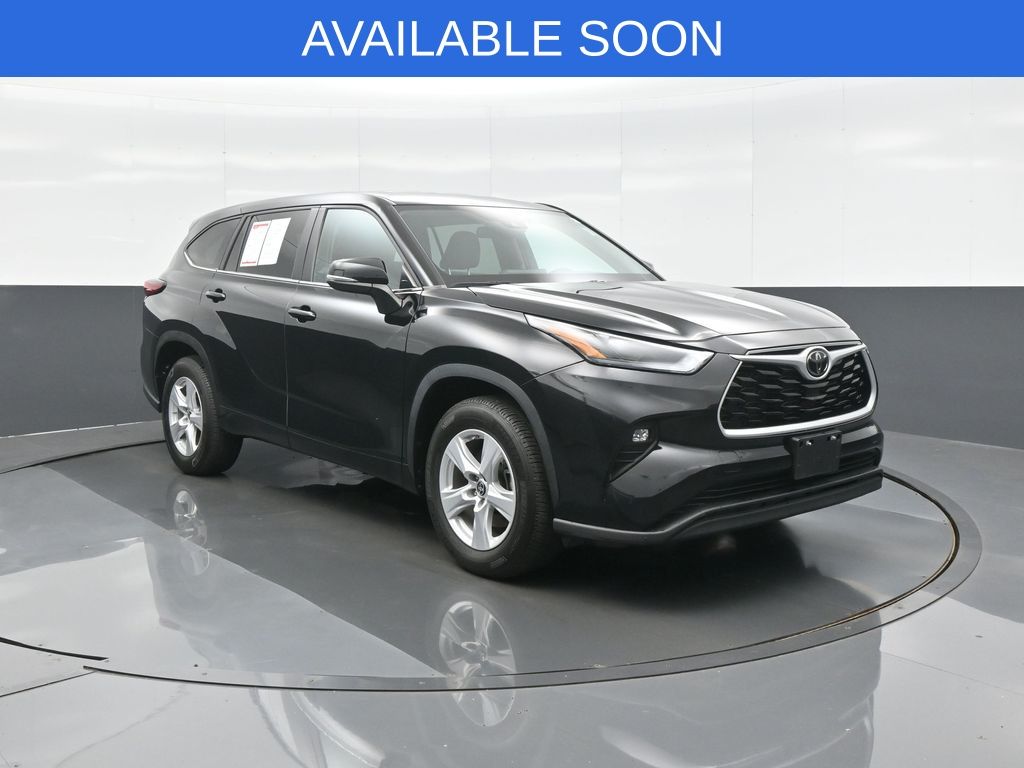 Midnight Black Metallic 2023 Toyota Highlander SUV / Crossover Front-Wheel Drive 8-Speed Automatic