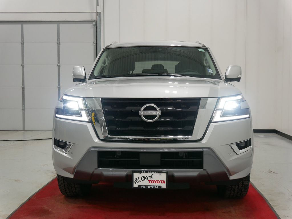 Used 2024 Nissan Armada SL with VIN JN8AY2BD1R9710482 for sale in Waite Park, Minnesota