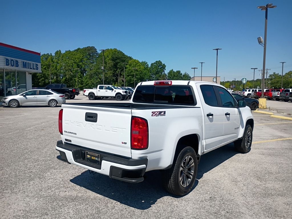 2021 Chevrolet Colorado Z71 White at Stokes Mazda