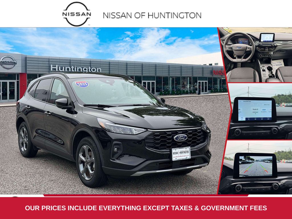 Black Metallic 2025 Ford Escape SUV / Crossover All-Wheel Drive 8-Speed Automatic
