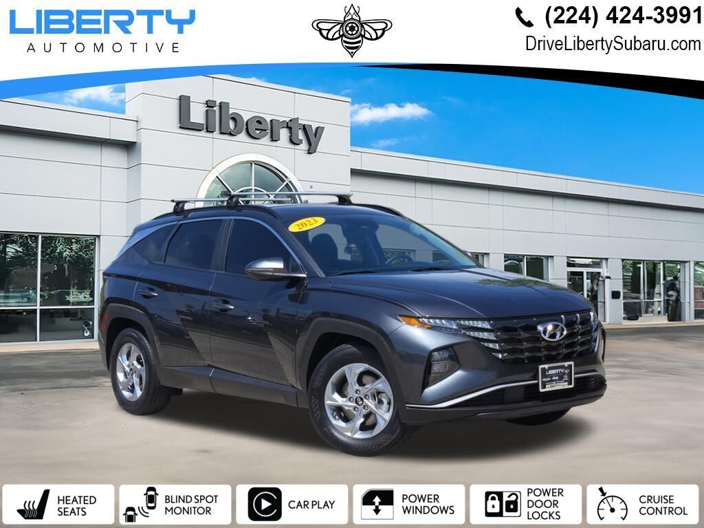 Portofino Gray 2023 Hyundai Tucson SUV / Crossover Front-Wheel Drive 8-Speed Automatic