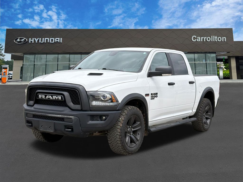 Bright White Clearcoat 2022 RAM 1500 Pickup Truck Four-Wheel Drive 8-Speed Automatic