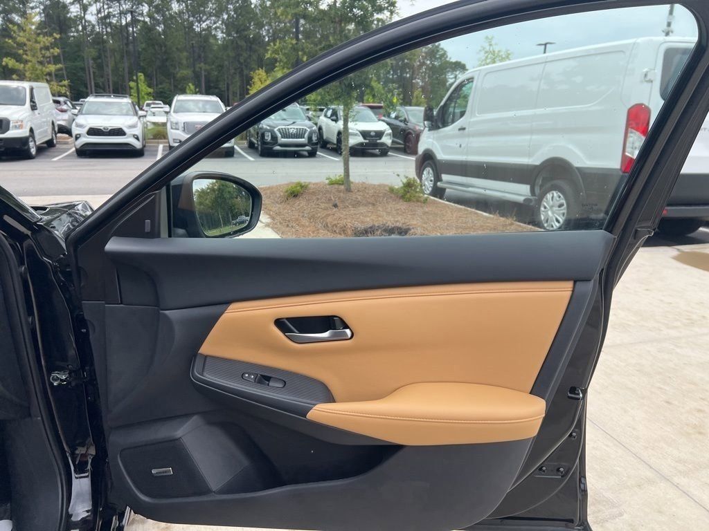 2025 Super Black Nissan Sentra SV FWD Sedan