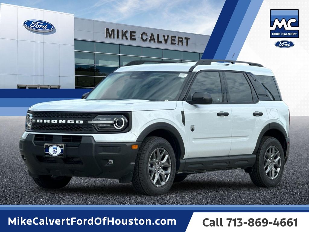 White Metallic 2026 Ford Bronco Sport SUV / Crossover All-Wheel Drive 8-Speed Automatic