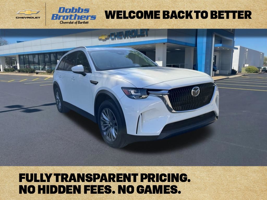 Rhodium White Premium 2024 Mazda CX-90 3.3 Turbo Preferred AWD SUV / Crossover All-Wheel Drive 8-Speed Automatic
