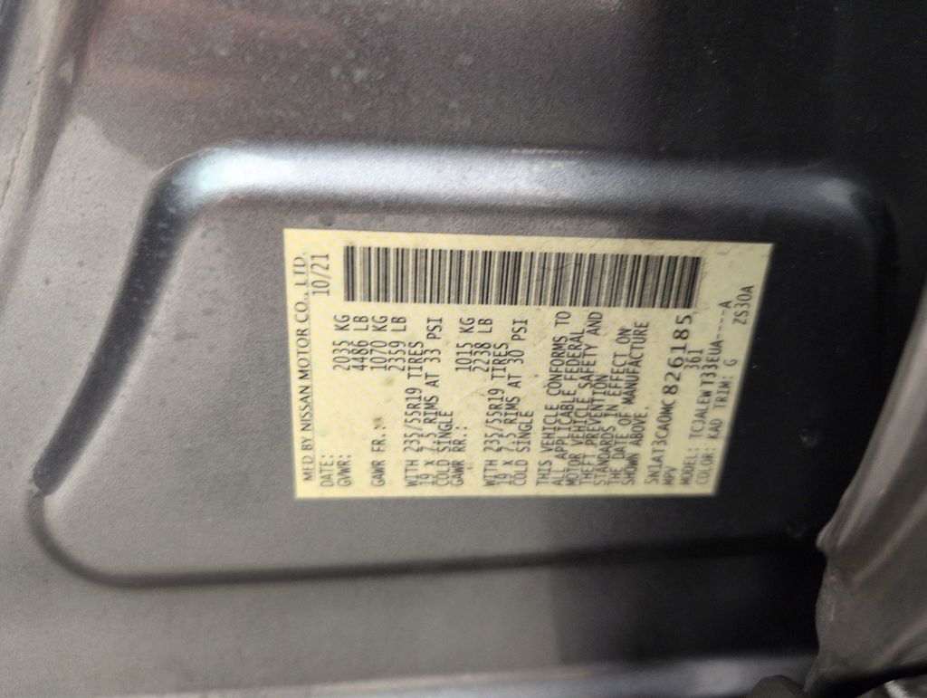 Certified Used 2021 Gray Nissan SL image 41