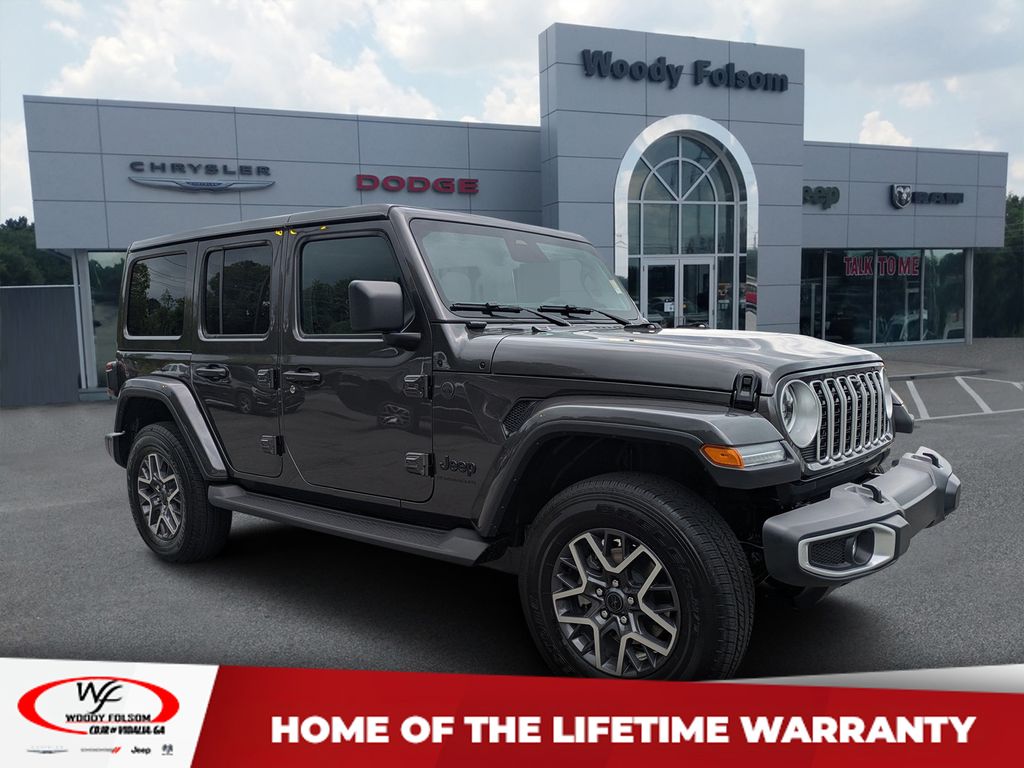 Crystal Metallic 2026 Jeep Wrangler SUV / Crossover Four-Wheel Drive 8-Speed Automatic