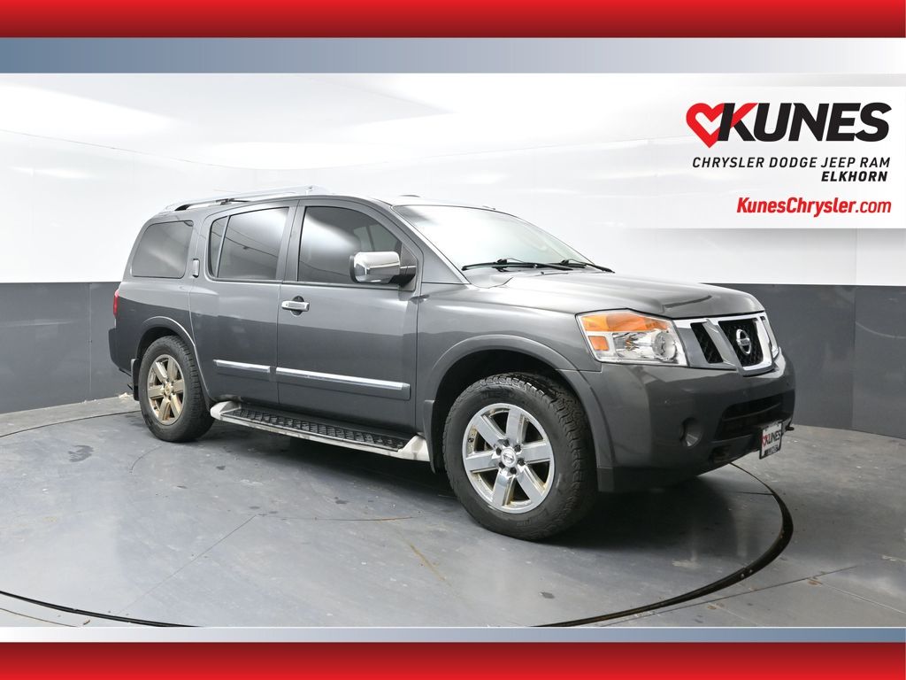 Smoke 2012 Nissan Armada Platinum 4WD SUV / Crossover Four-Wheel Drive 5-Speed Automatic Overdrive